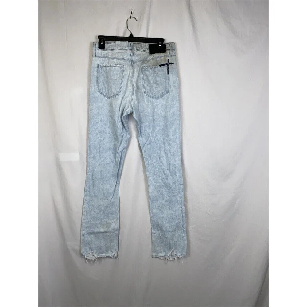 RTA Mens Bryant Distressed Light Wash Jean Size 30